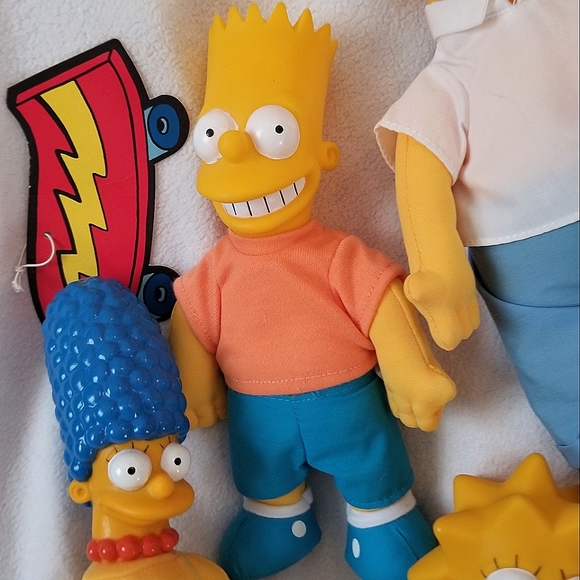 Simpson's, 1990, set PLUS comic. - Picture 8 of 16